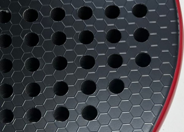 padel racket honeycomb 3D water decal