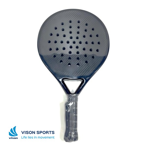 Padel Rackets Custom Logo Front View 3K Glossy Finishing VCPR-19.jpg
