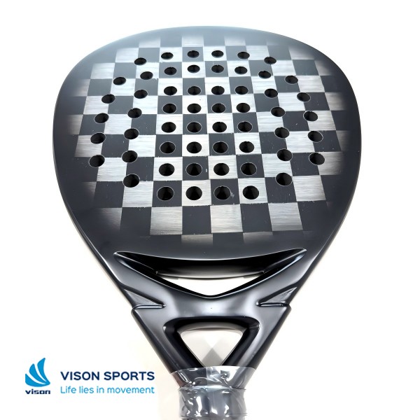 18K Aluminized Carbon Padel Racket Teardrop Shape Surface VCPR-5.jpg
