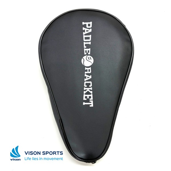 Padel Racket Bag Custom Logo PU Front View.jpg