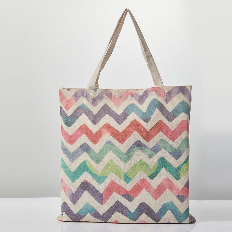 工厂批发大容量定制纯棉帆布购物袋-07