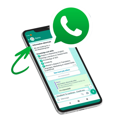 人力资源部如何在 WhatsApp 上使用面试聊天机器人的使用场景.png