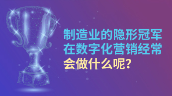 制造业的隐形冠军在数字化营销经常会做什么呢-星光资讯.jpg